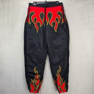 Kith x adidas Football Flame Pant Stadium Medium Black Windbreaker Streetwear